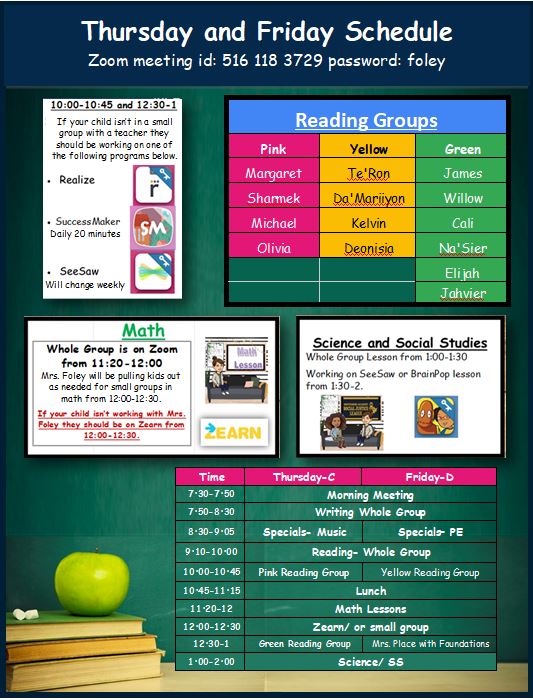 schedule